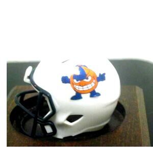Syracuse Helmet Pocket Pro Custom Retro 70's Logo Throwback The Orange